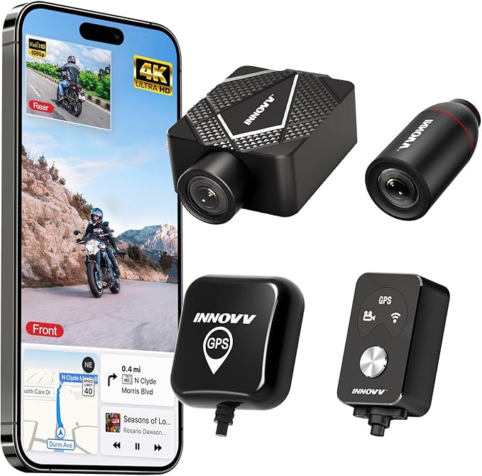 Innovv K5 Dashcam Moto 4K Ultra HD Test
