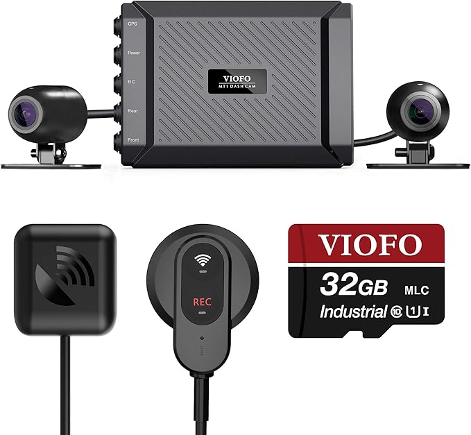 VIOFO MT1 Dashcam Moto Sony Starvis Test